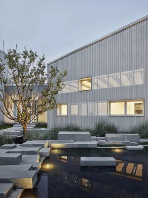 游园“山舍”,江畔工厂--当代产业建筑的差异化实践