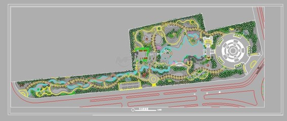 [抚州]公园景观工程施工图